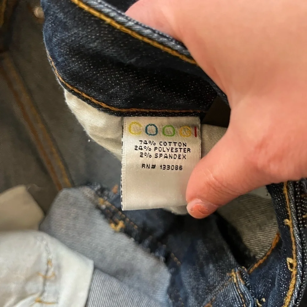 Coogi Dark Wash Embroidered Jeans Size 11/12